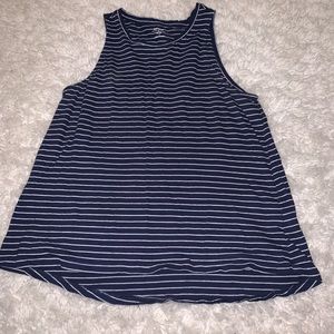 Navy blue tank top
